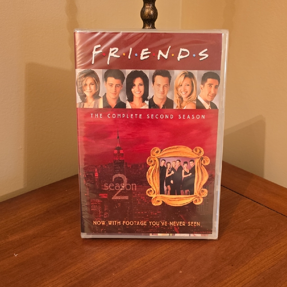 NWOT Friends: The Complete Second Season DVD (Factory Sealed)